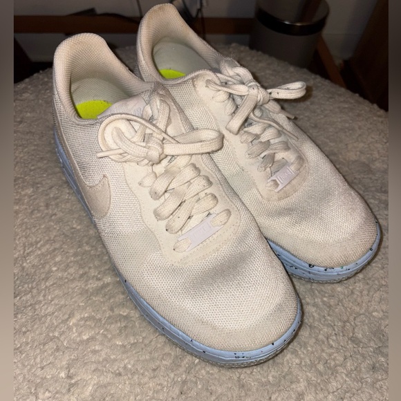 Nike Women's Air Force 1 Crater, White Pure Platinum 100 - Picture 4 of 8